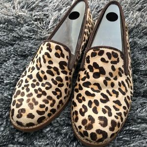 like new Sperry leopard print shoes